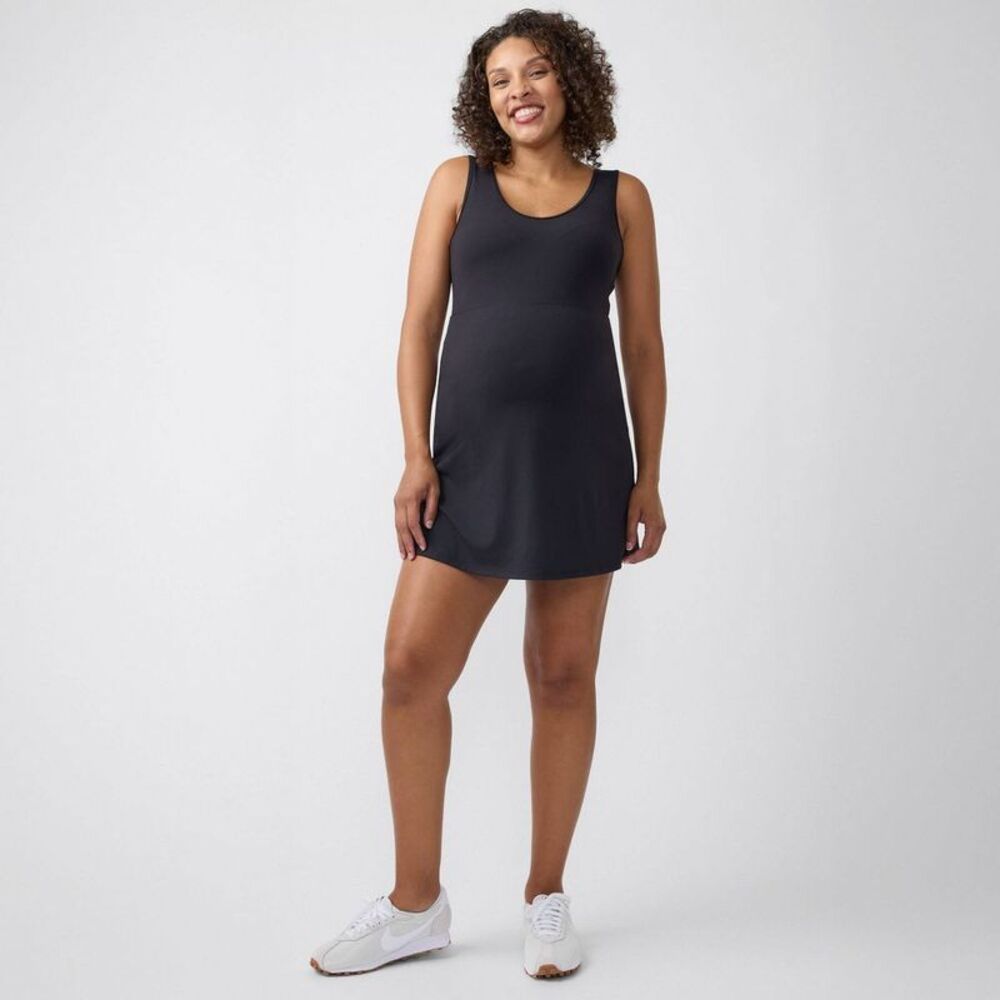 Ingrid & Isabel Everyday Maternity Active Dress - Black M